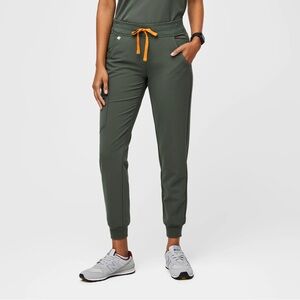 Figs Zamora Jogger Scrub Pants in Moss